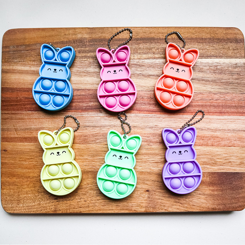 Easter Basket Bubble Pop Fidget Toy