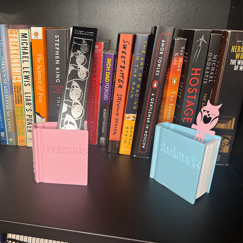 Book Shaped Bookmark Pencil Holder