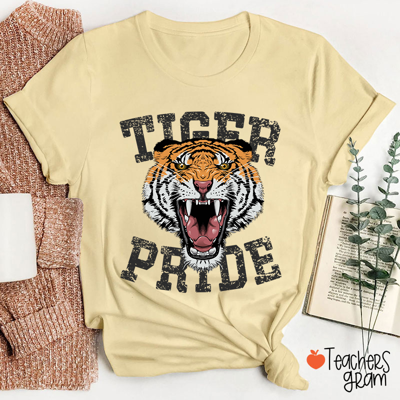 Personalized Mascot Pride Teacher T-Shirt