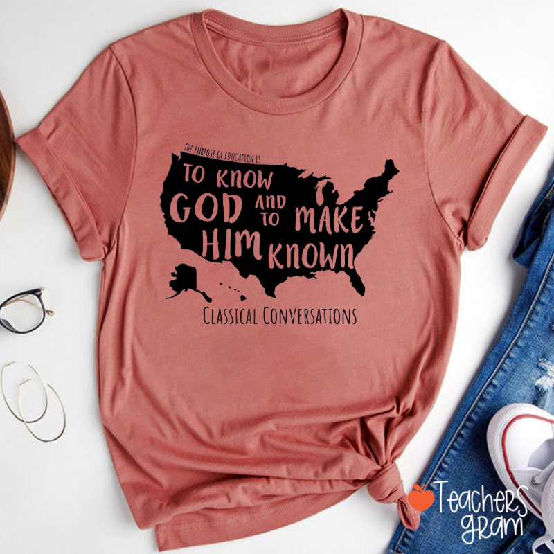 The Purpose Education Teacher T-Shirt