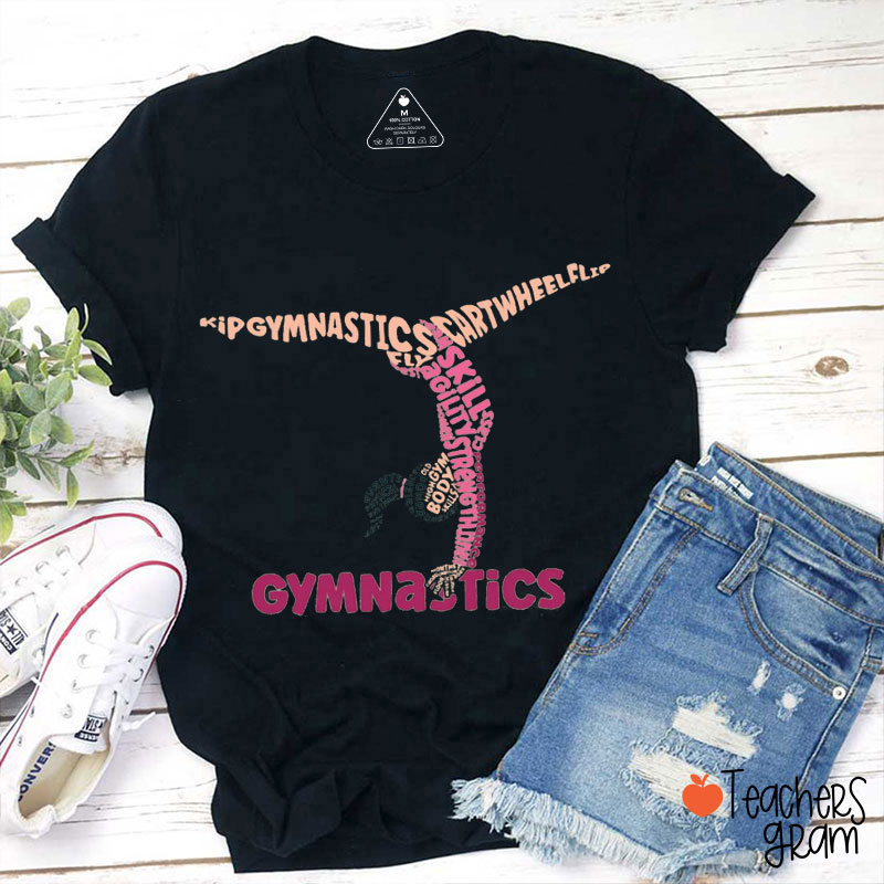 Cool Gymnastic Teacher T-Shirt