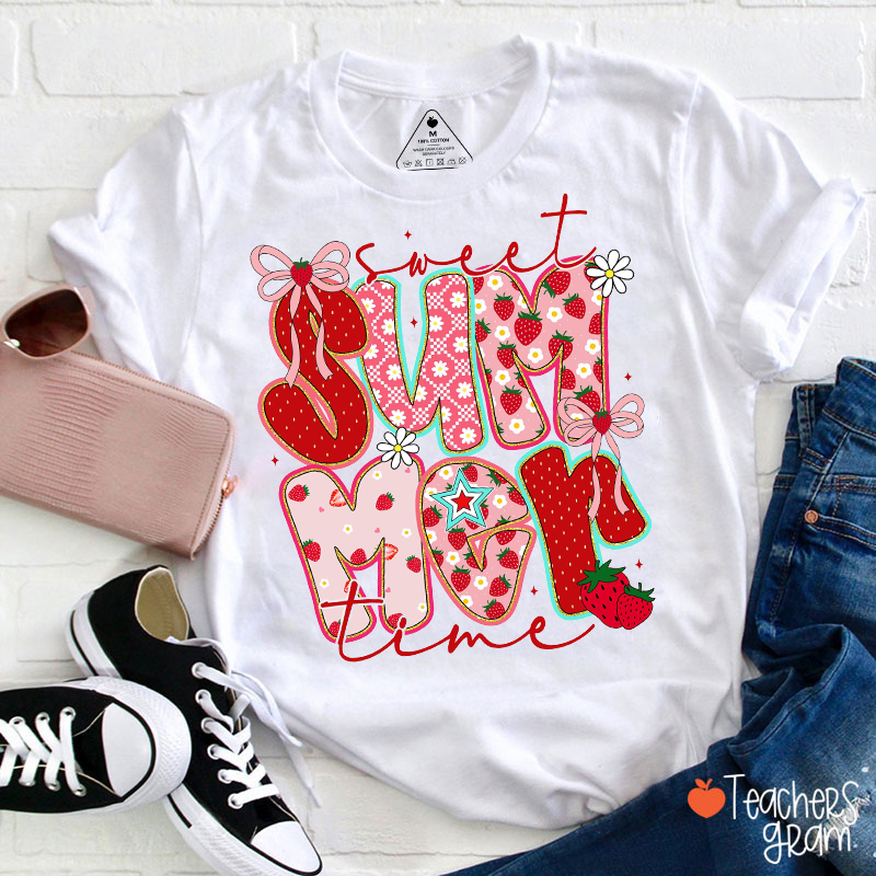 Sweet Summer Time Teacher T-Shirt