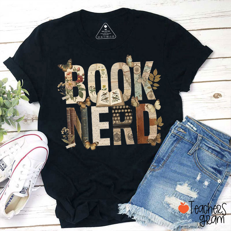 Book Nerd Teacher T-Shirt