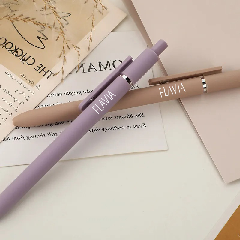 Personalized Name Set Of 6 Engraved Teacher Pens