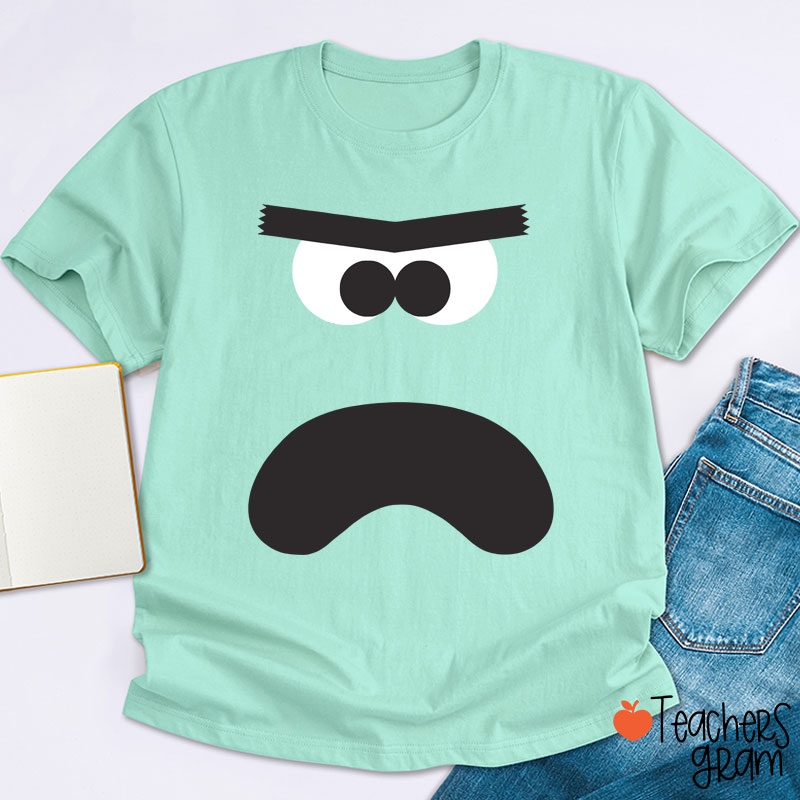 Personalized Book Character Halloween Teacher T-Shirt