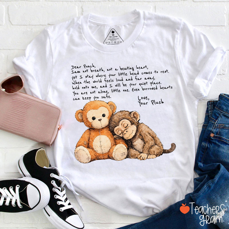 Comfort Colors Dear Punch Plush Teacher T-Shirt