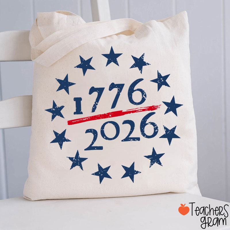 USA 250th Anniversary Teacher Tote Bag