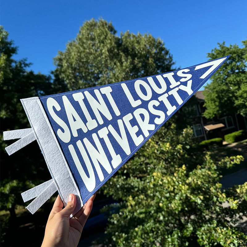 Personalized School Name Felt Pennant