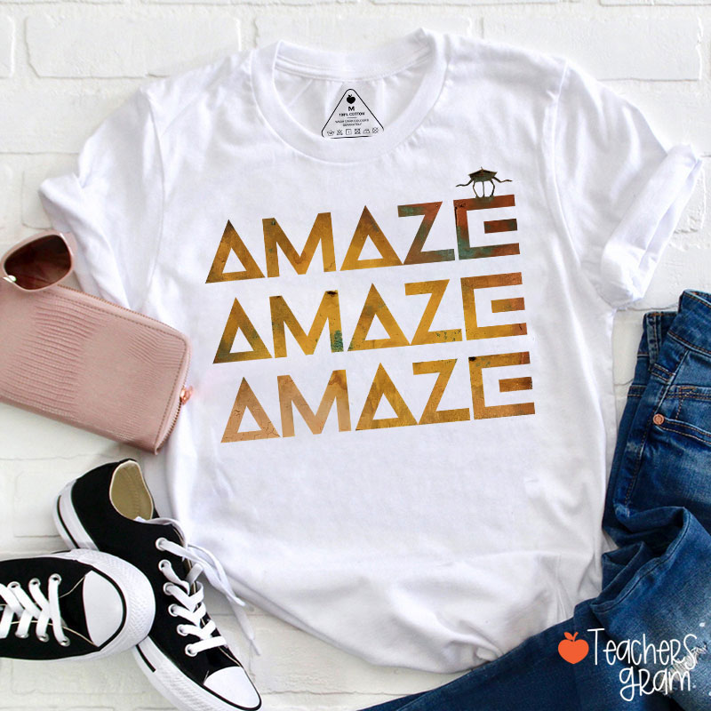 Amaze Sci-Fi Book Fan Teacher T-Shirt