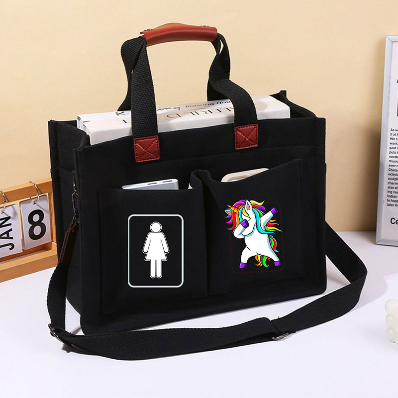 Casual Multi-Pocket Capacity Canvas Bag