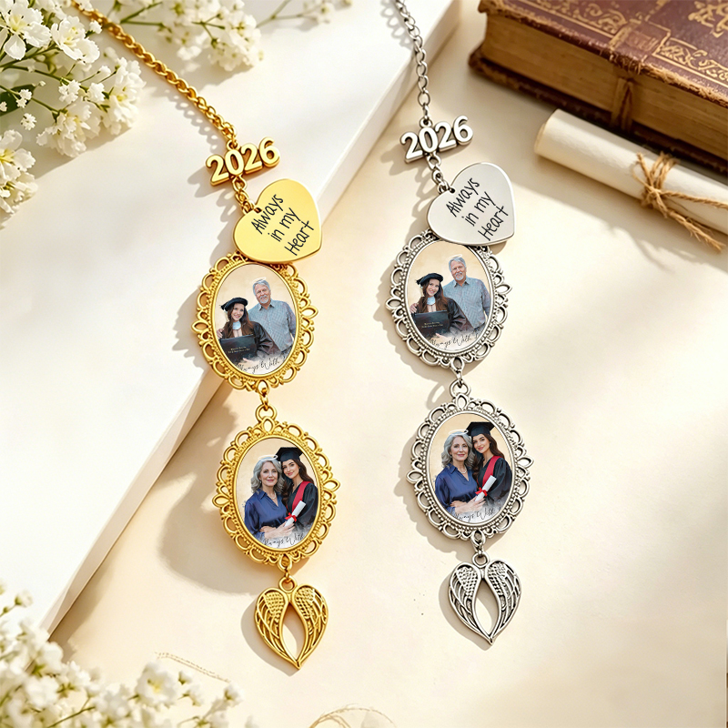 Personalized Photo Graduation Keepsake Pendant