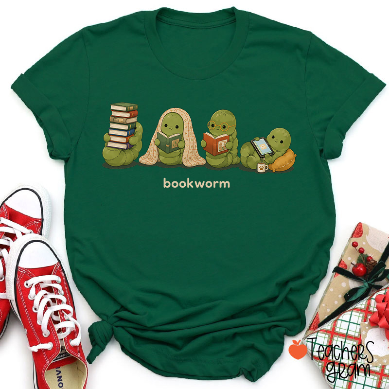 Bookworm Teacher T-Shirt