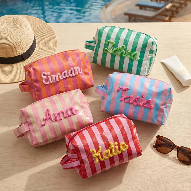 Personalized Name Waterproof Makeup Bag