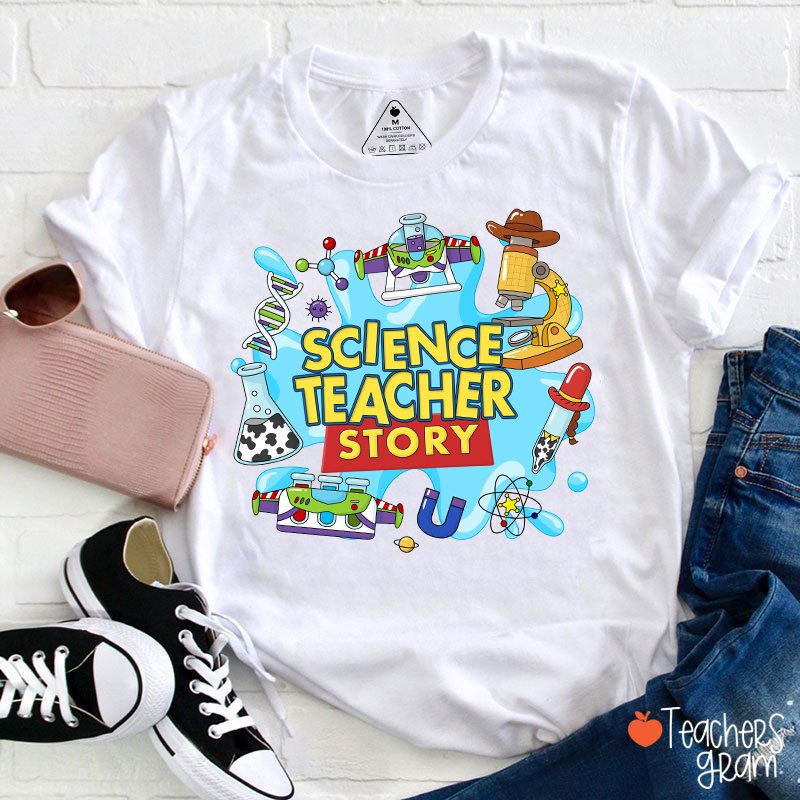 Science Story Teacher T-Shirt