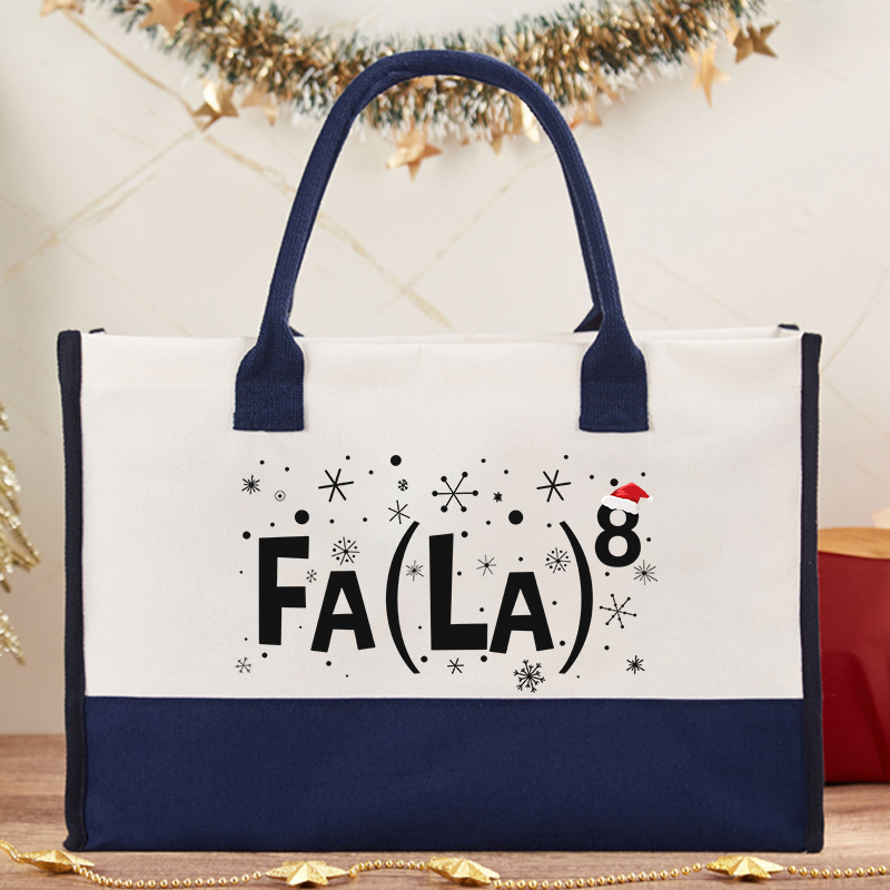 FA LA Teacher Cotton Tote Bag