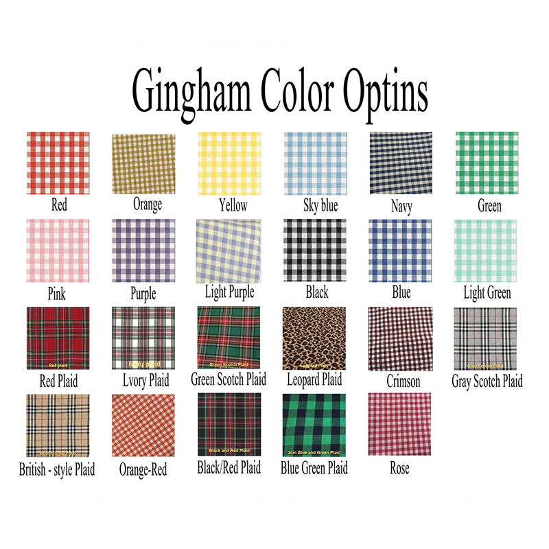Personalized Mascot Embroidered Gingham Game Day Teacher Collar Mockneck