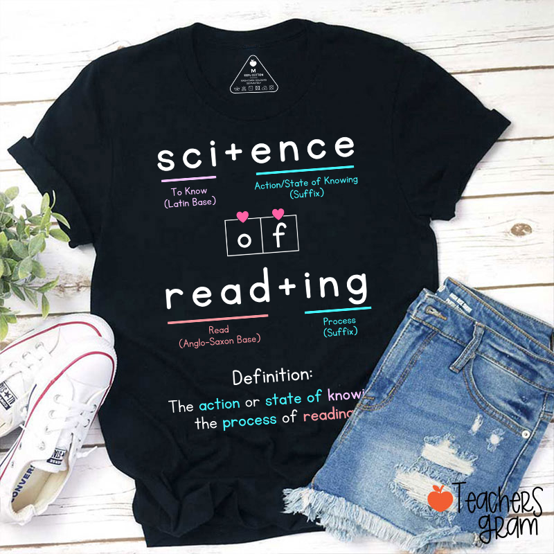 Science Of Reading Teacher T-Shirt