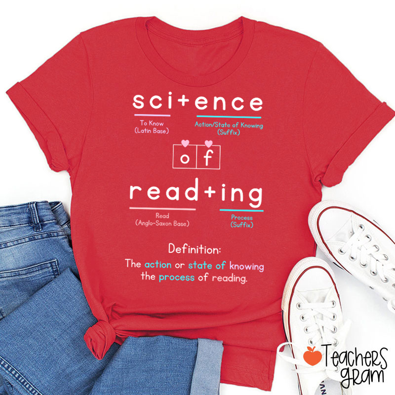 Science Of Reading Teacher T-Shirt