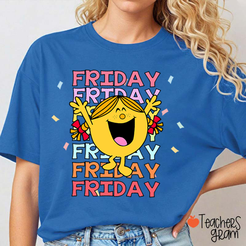Friday It's Friyay Teacher T-Shirt