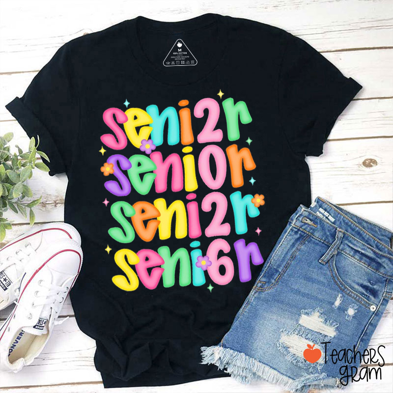Personalised Comfort Colors Senior Teacher T-Shirt