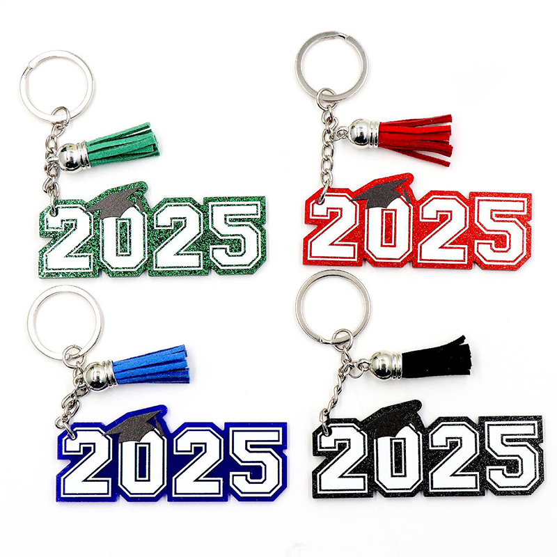 Behind You All Your Memories Teacher Keychain