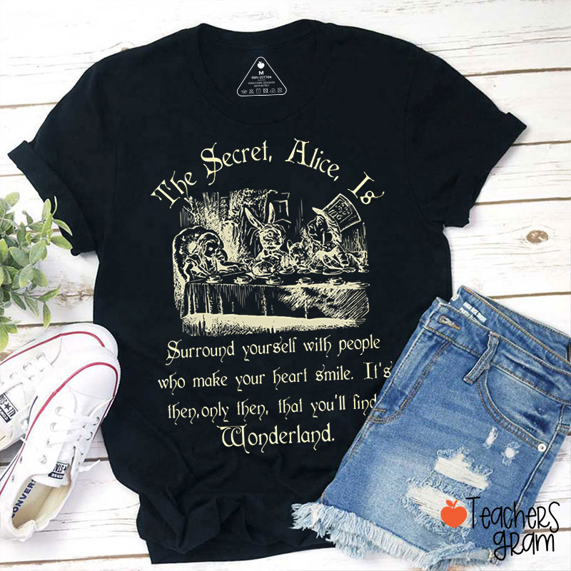 Alice In Wonderland Teacher T-Shirt