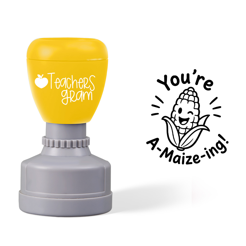 You're A‑Maize‑ing Corn Teacher Stamp