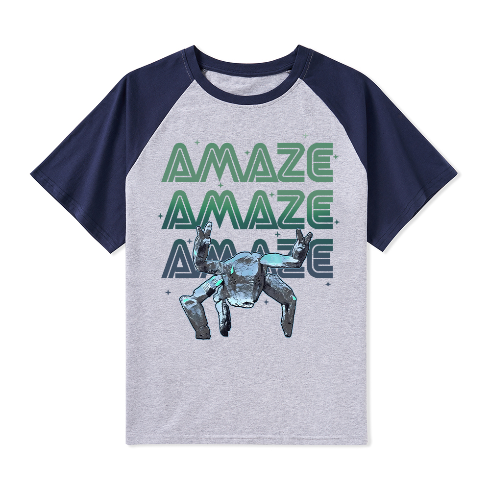 Amaze Amazing Teacher Raglan T-Shirt-Teachersgram