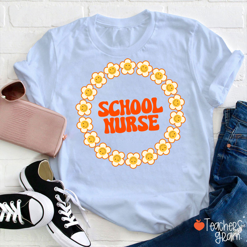Flowers School Nurse T-Shirt
