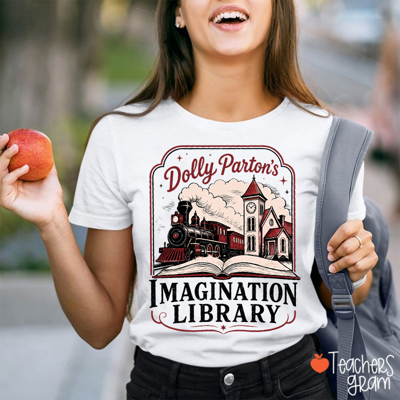 Dolly Parton's Imagination Library Teacher T‑Shirt