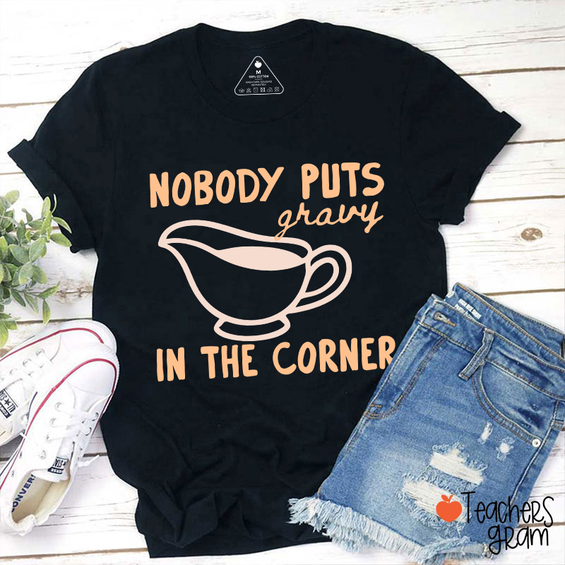 Personalized Thanksgiving Group Teacher T-Shirt