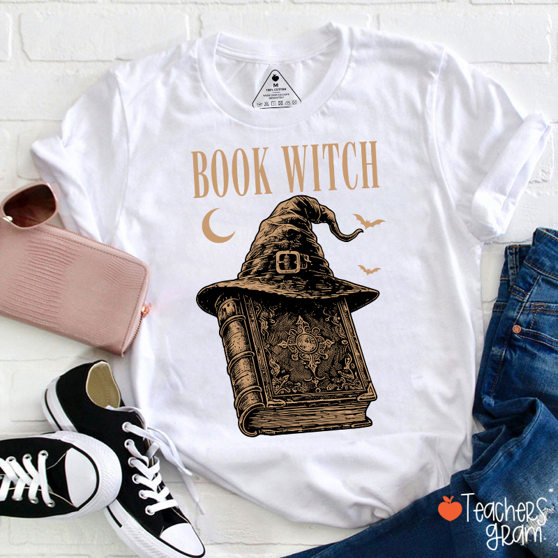 Personalized School Staff Vintage Halloween Vibes Teacher T-Shirt