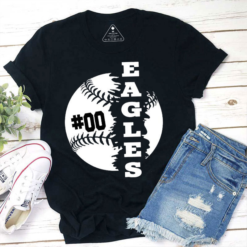 Personalized Sport School Mascot Custom Spirit Teacher T-Shirt