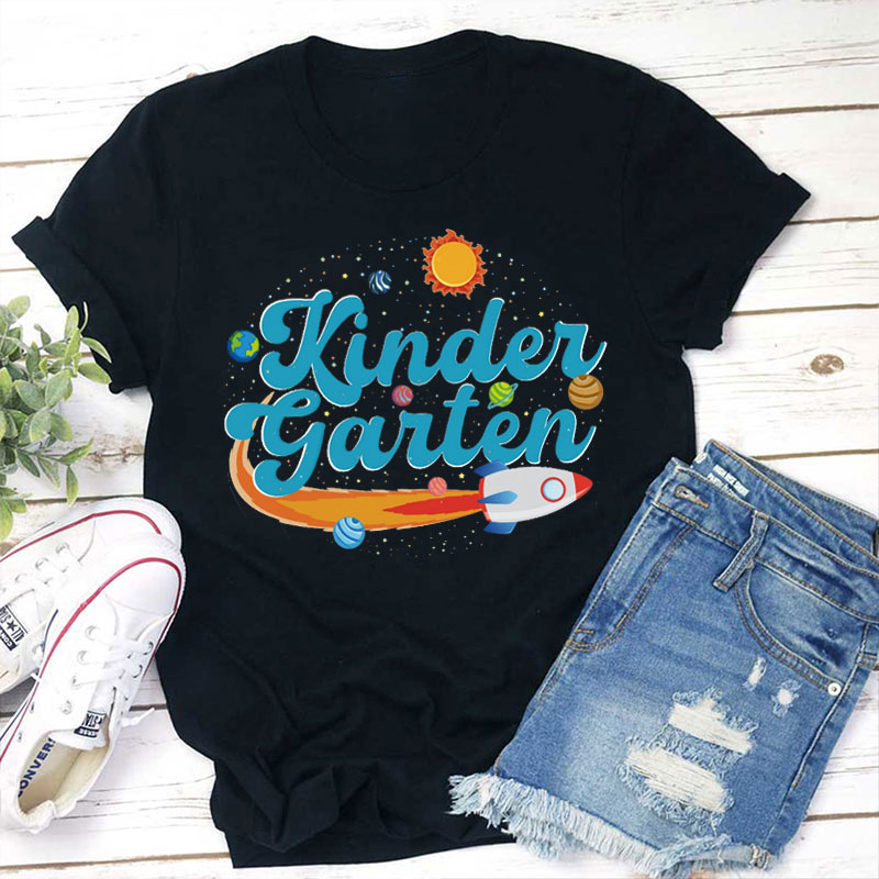 Personalized Solar System Teacher T-Shirt