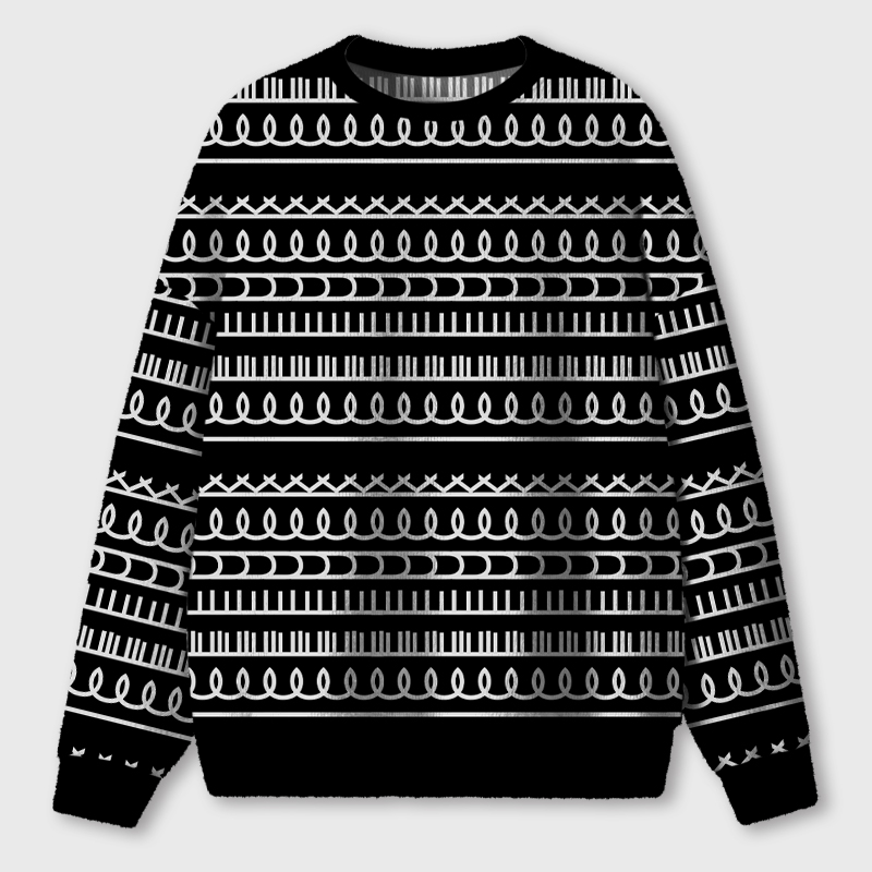 Mature Resistance Hidden Message Teacher Ugly Fluffy Sweatshirt