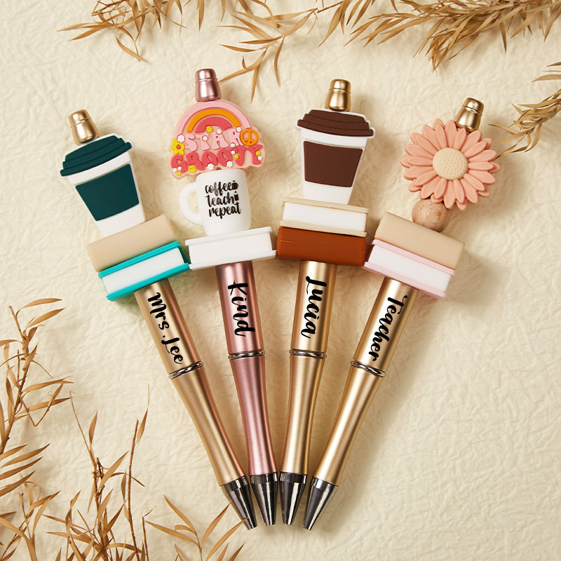 Personalized Coffee Teach Repeat Teacher Pens(30% Off Buy 10+, 50% Off Buy 30+)