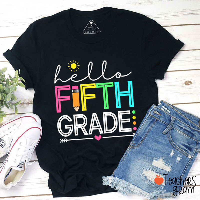 Personalized Hello My Class Teacher T-Shirt