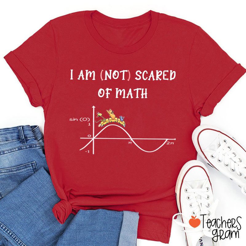 I Am Not Scared Of Math Teacher T-Shirt