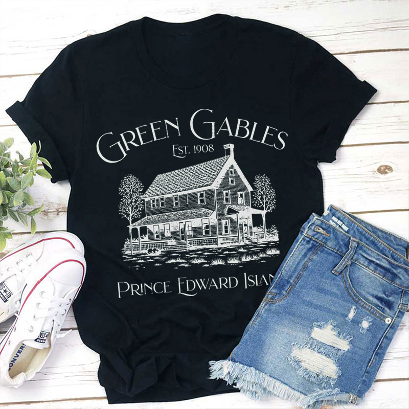 Green Gables Prince Edward Island Teacher T-Shirt