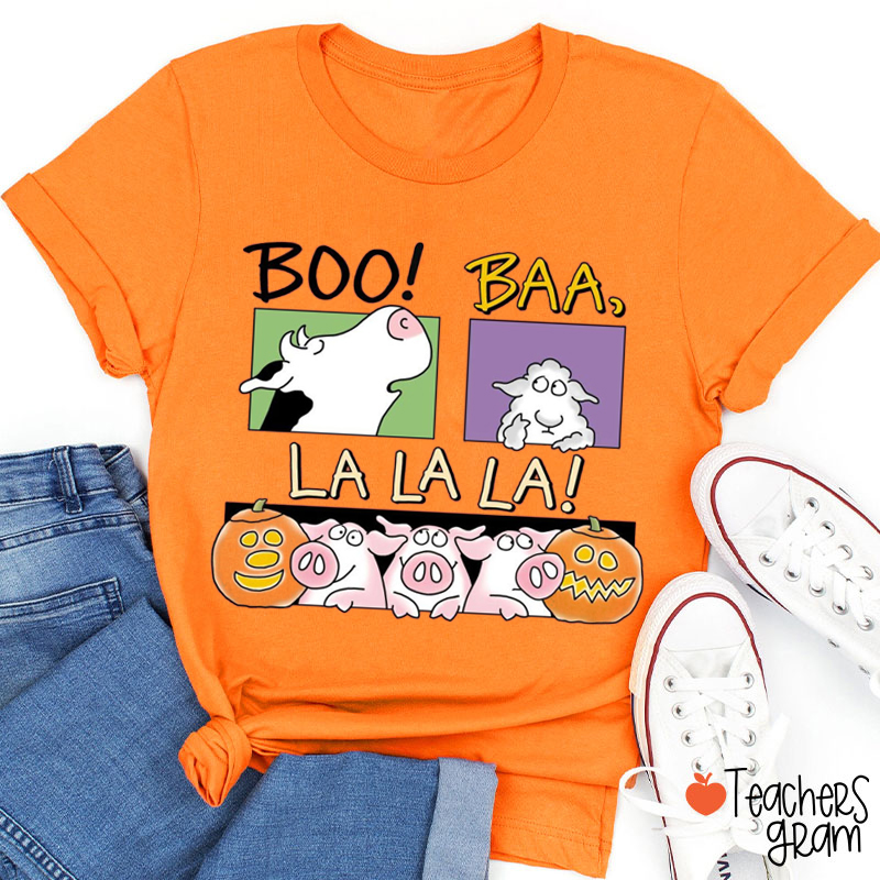 Boo Baa La La La Spanish Teacher T-Shirt