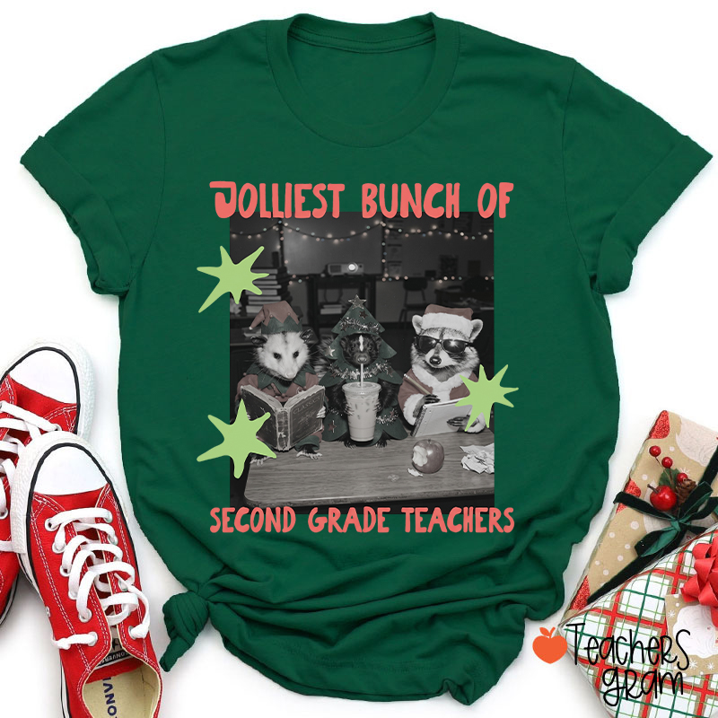Personalized Jolliest Bunch Of Teacher T-Shirt