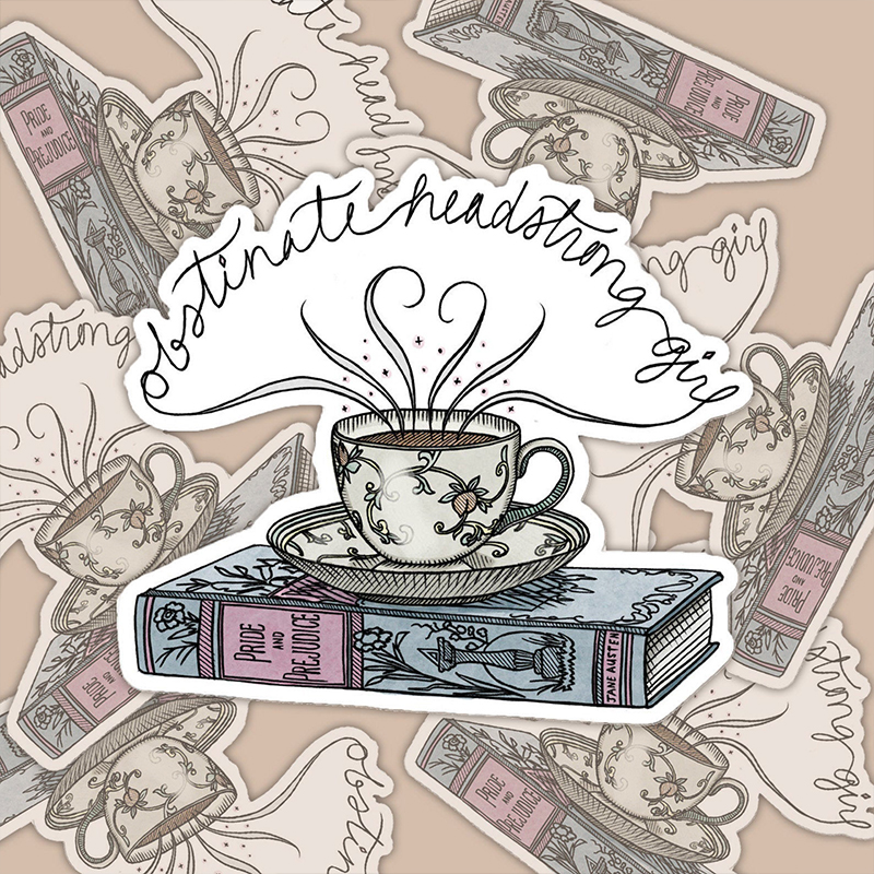Obstinate Headstrong Girl Teacher Stickers