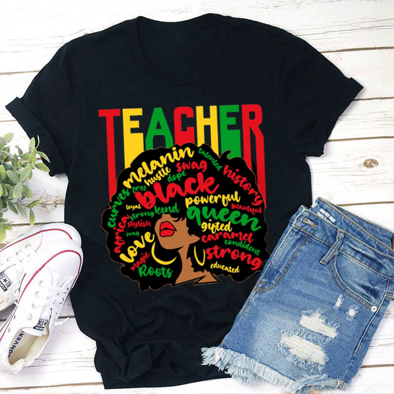 Teachergive | Swag Queen Teacher T-Shirt sale