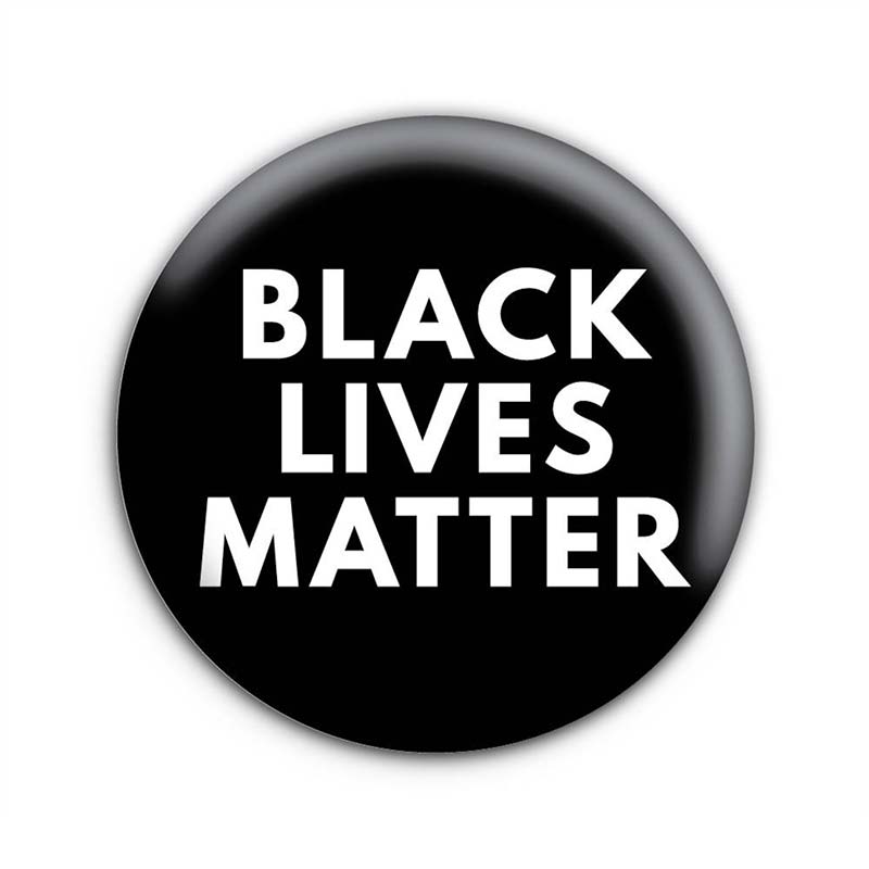 Black Lives Matter Teacher Pinback Button