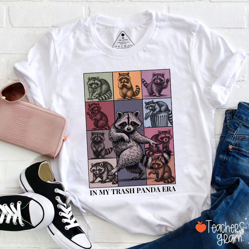 In My Panda Trash Era Teacher T-Shirt