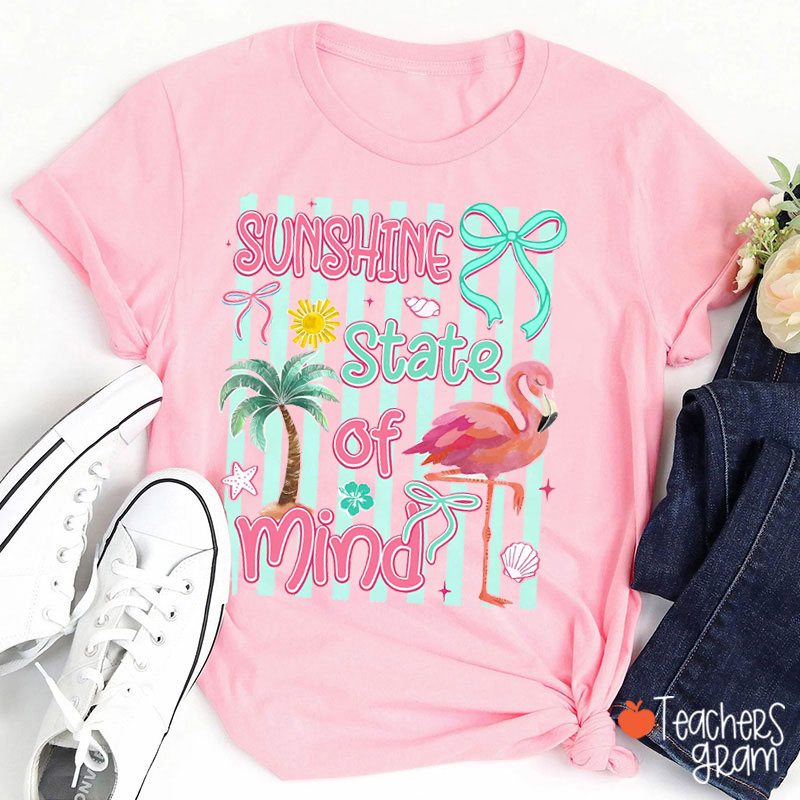 Sunshine State Of Mind Teacher T-Shirt