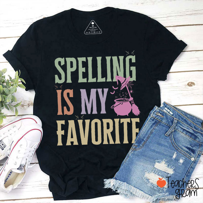 Spilling Is My Favorite Teacher T-Shirt