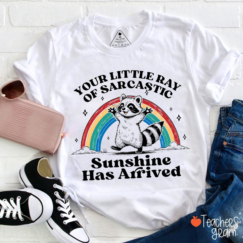 Your Little Ray Of Sarcastic Teacher T-Shirt