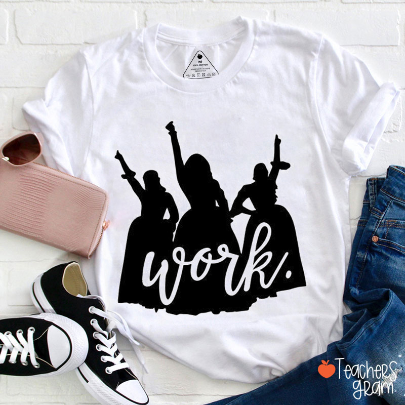 Girl Power Alexander Hamilton Teacher T-Shirt