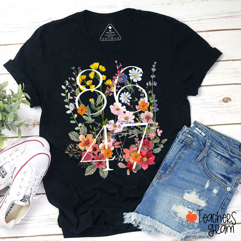 Democrat 8647 Teacher T-Shirt